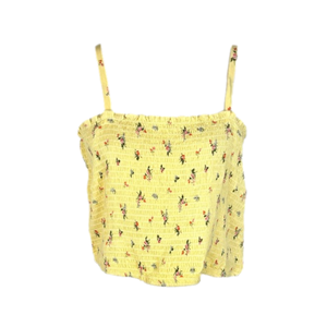 Forever 21+ yellow smock top, NWT